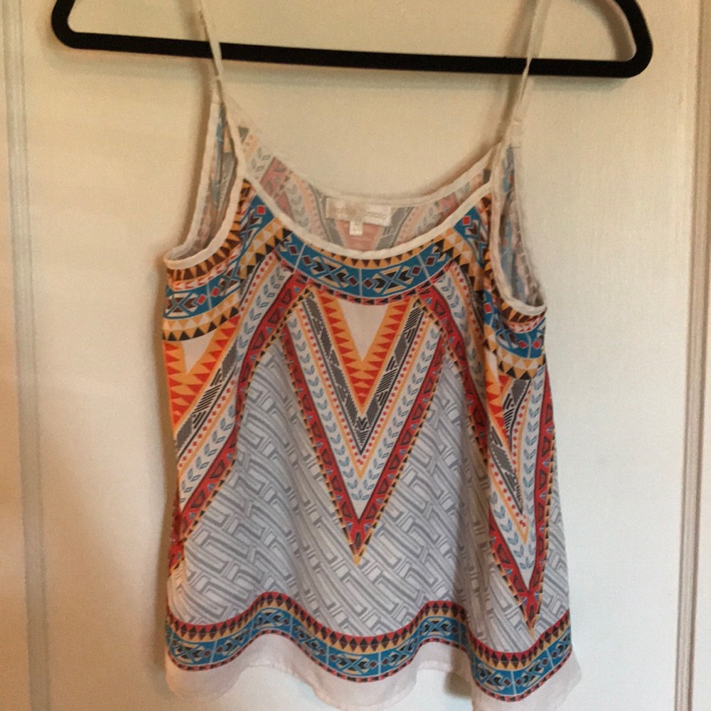 Tribal crop top